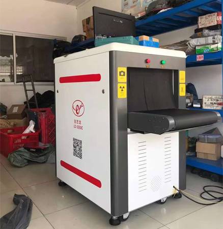 創藝龍安檢機在申通物流有應用1