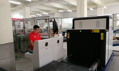 安檢機在快遞行業使用案例